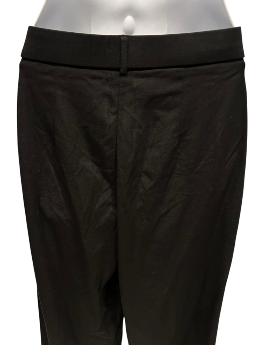 OGL Ponte-De-Roma Drapey Bamboo Ponte Mid Rise Wide Leg Trouser with Pockets XS - Picture 13 of 16